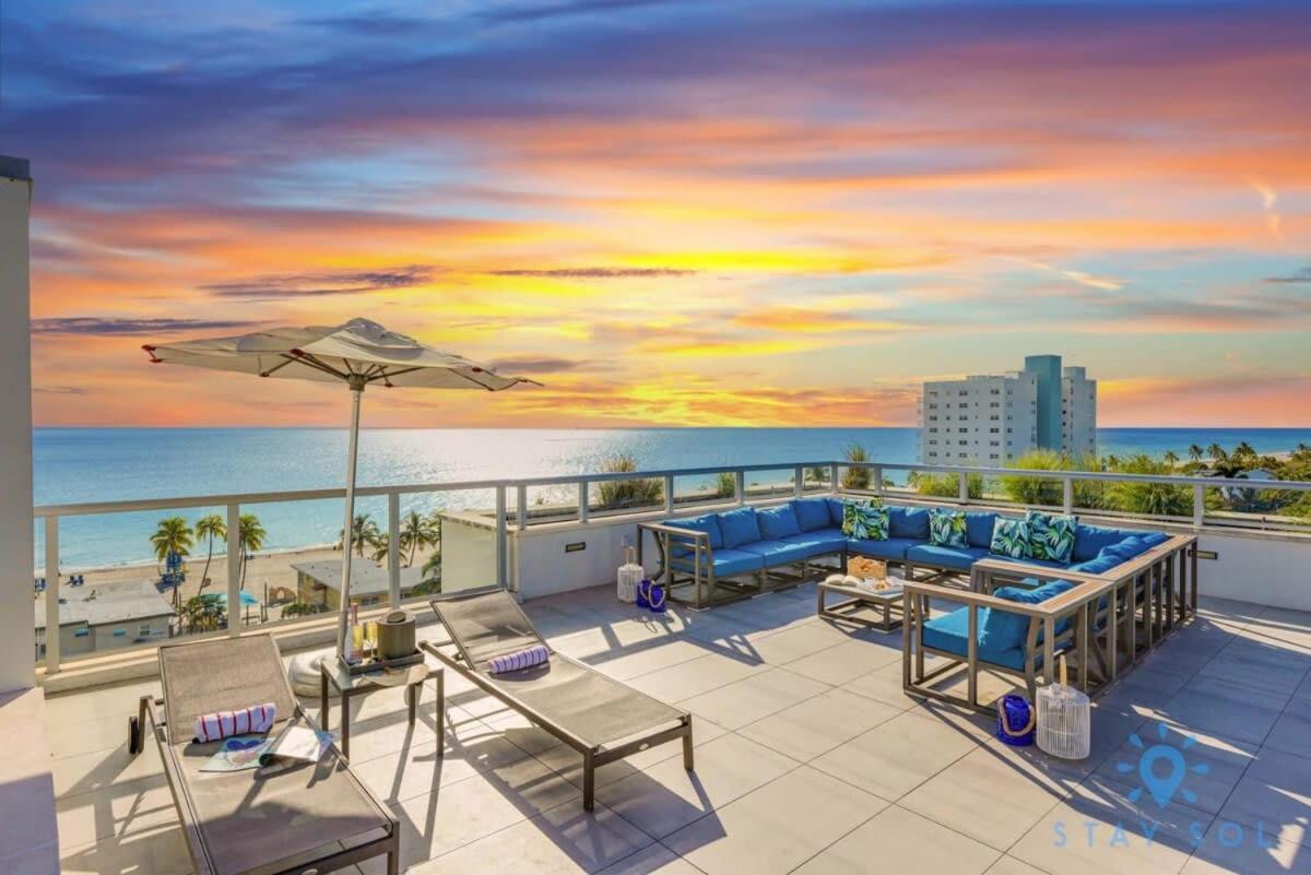 Apartment With Bay View Balcony - Pool - Up To 6 - Gym Hollywood Exterior photo